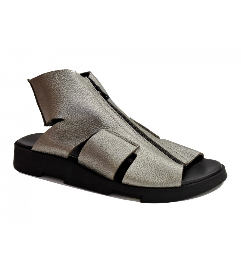 Arche - Vakzip Platine (Silver) Leather